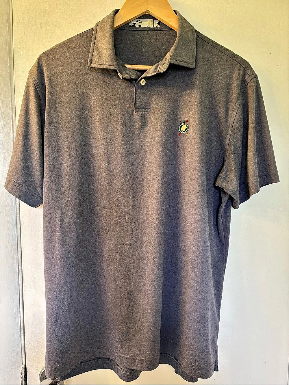 Peter Millar Featherweight Men’s Golf Polo Gray Size M